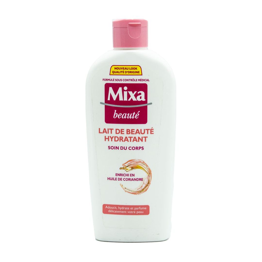 Mixa beauty moisturizing milk enriched with coriander oil 230ml