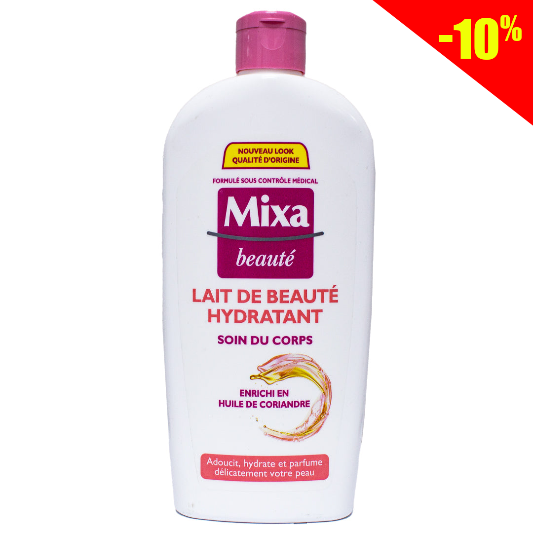 Mixa beauty moisturizing milk enriched with coriander oil 400ml