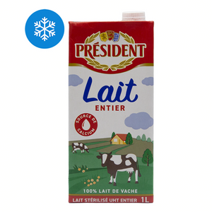 President Cow Whole Milk 1 liter