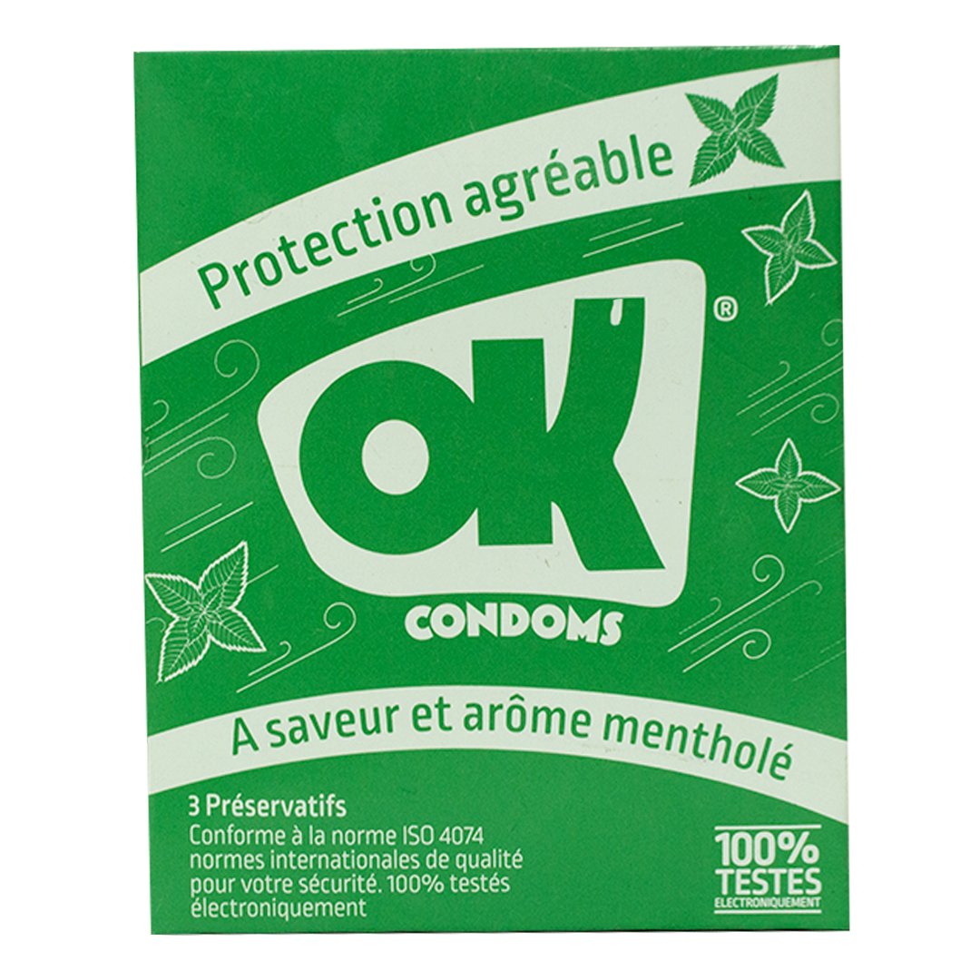 OK Condoms Menthol 1pc