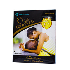 Davigra classic condoms 3 pieces