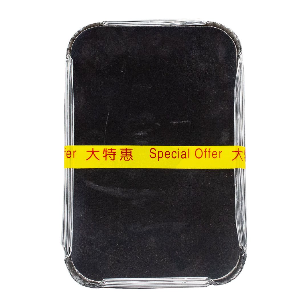 Disposable aluminum plates large 10 pieces