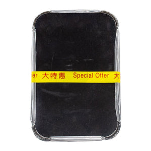 Disposable aluminum plates large 10 pieces
