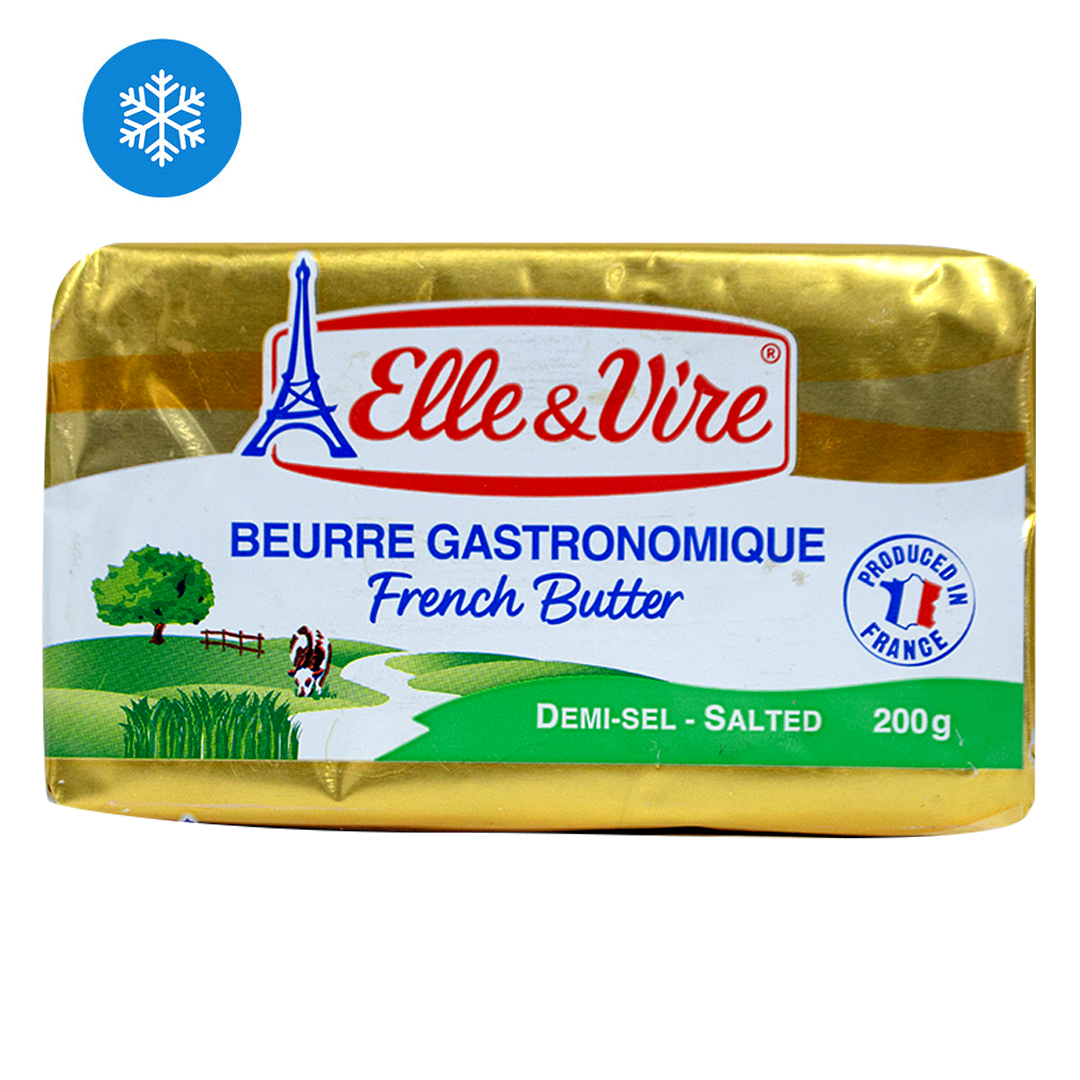 Elle & Vire semi-salted butter 200g