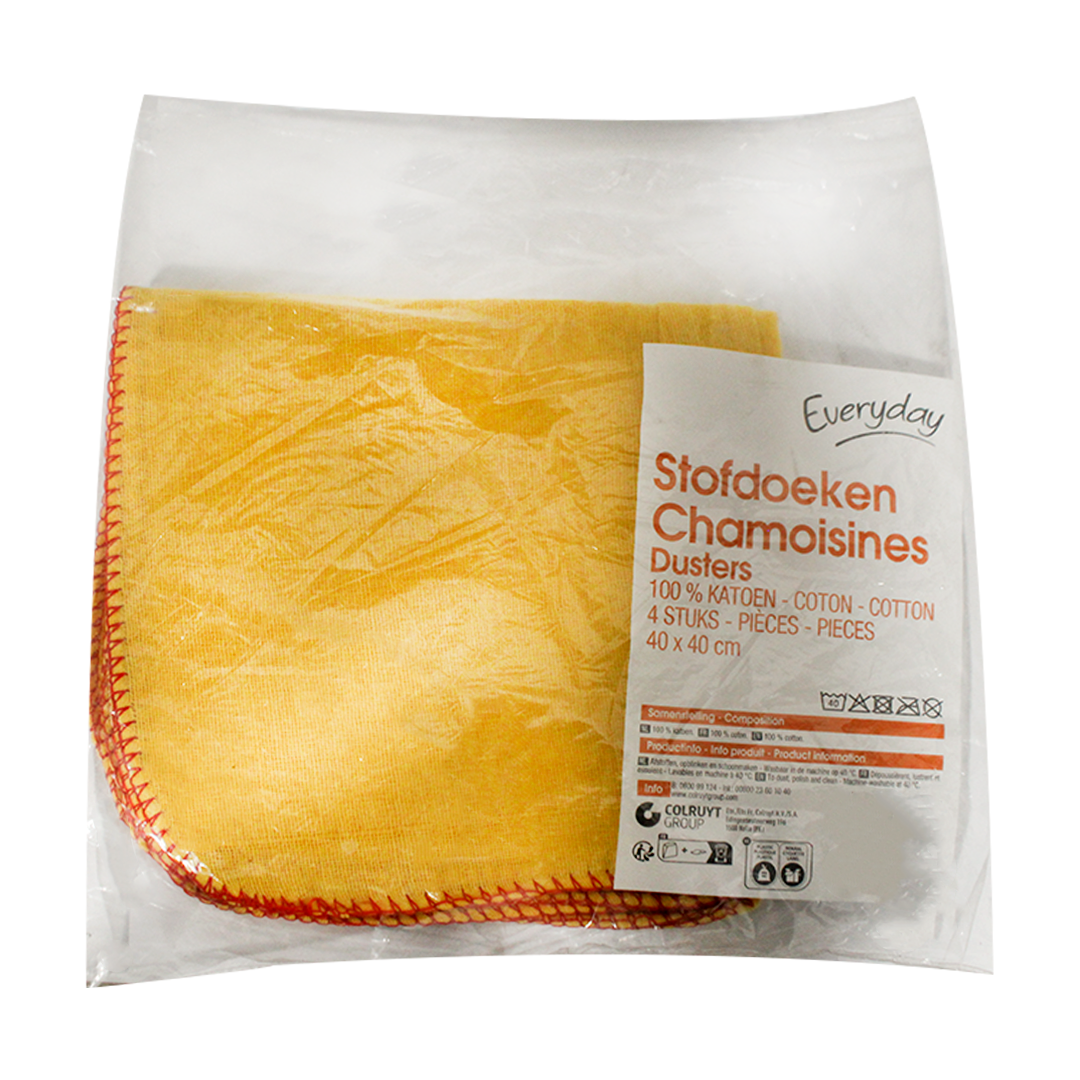 Everyday microfiber cloths 40×40cm 4pcs