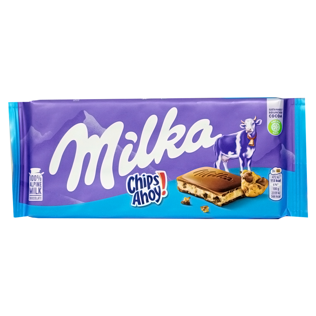 Milka Chips Ahoy chocolate 100g