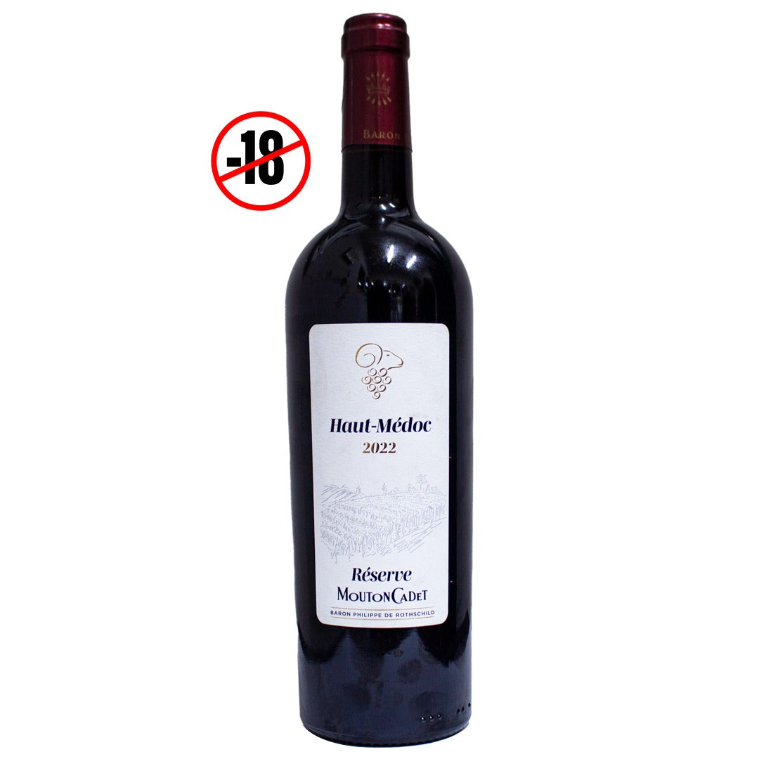 Mouton cadet reserve haut medoc wine 12.5% 750ml