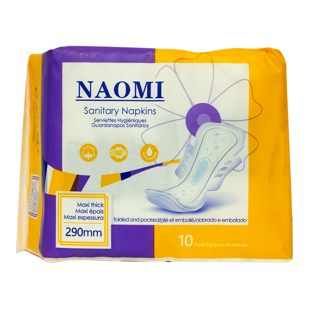 Naomi maxi thick sanitary pads 290mm x10
