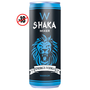 Shaka warrior energizing vodka 18% 250ml