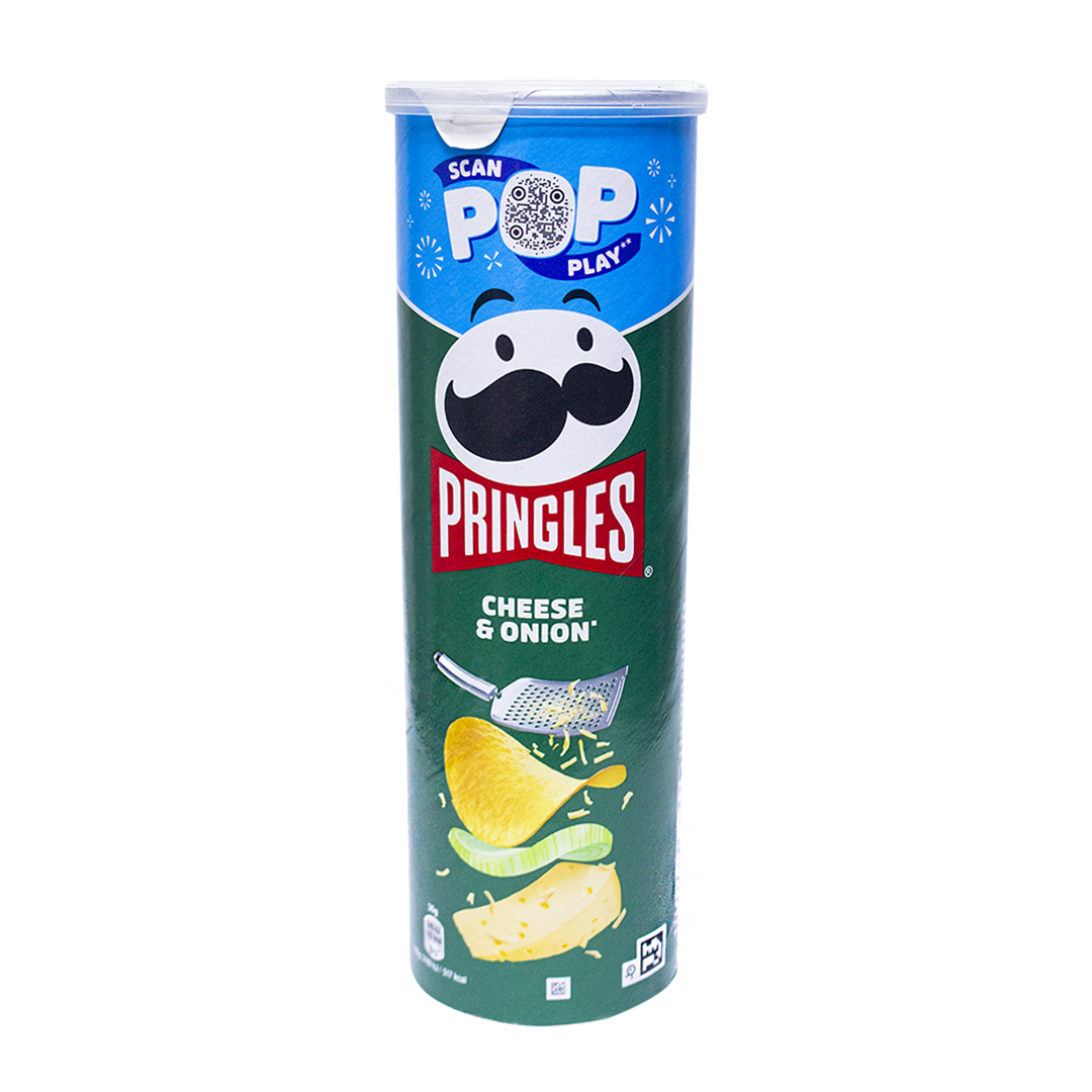 Pringle Crisps Cheese and Onion 165g