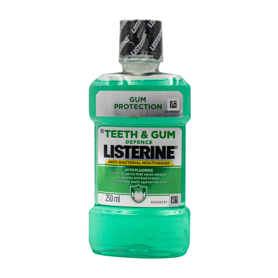 Listerine mouthwash gum protection antibacterial 250ml