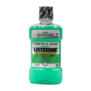 Listerine mouthwash gum protection antibacterial 250ml
