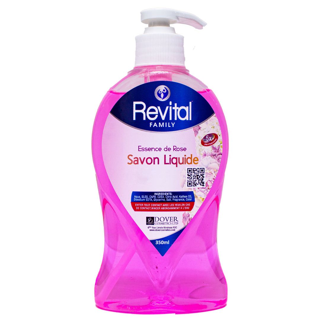 Revital family liquid soap rose essence 350ml