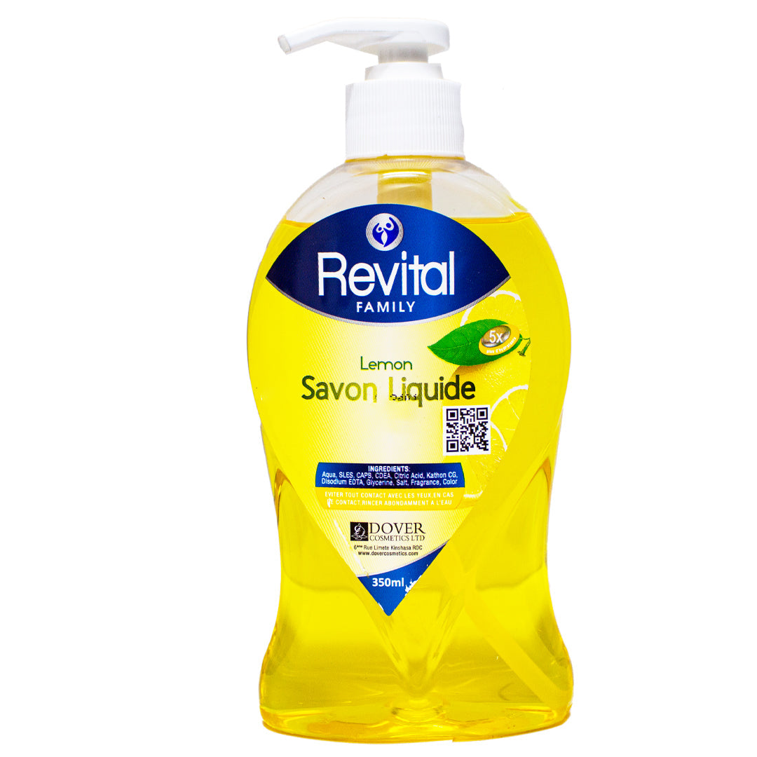 Revital family liquid soap lemon 350ml