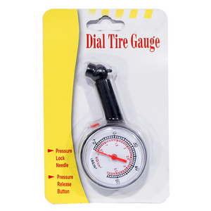 Mistuba Tire Pressure Gauge Round Dial 1 Piece