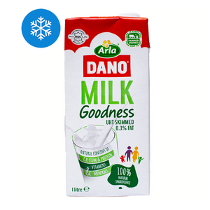Arla Dano skimmed milk 0.3% uht goodness 1l