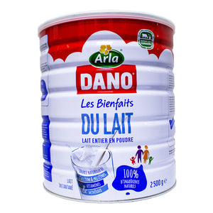 Arla Dano whole milk powder benefits of milk 100% natural ingredients 2500g