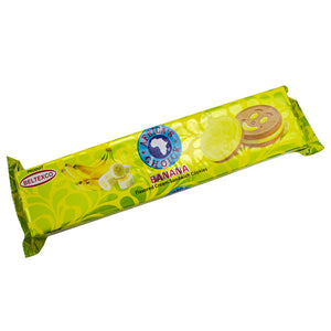 Africa's Choice banana flavored cream sandwich biscuits 200g
