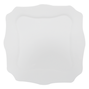 Opel square plate white FHQP120