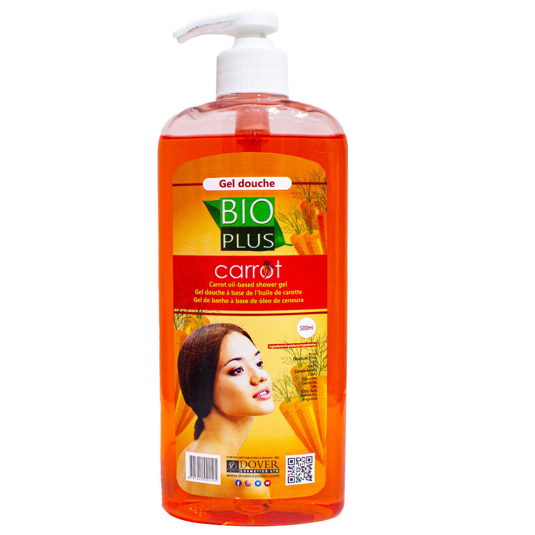 Bio plus carrot oil shower gel 500ml