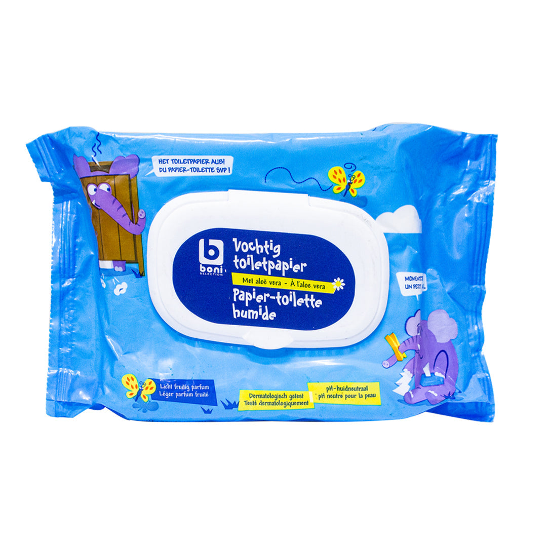 Boni wet toilet paper for children 60 pieces