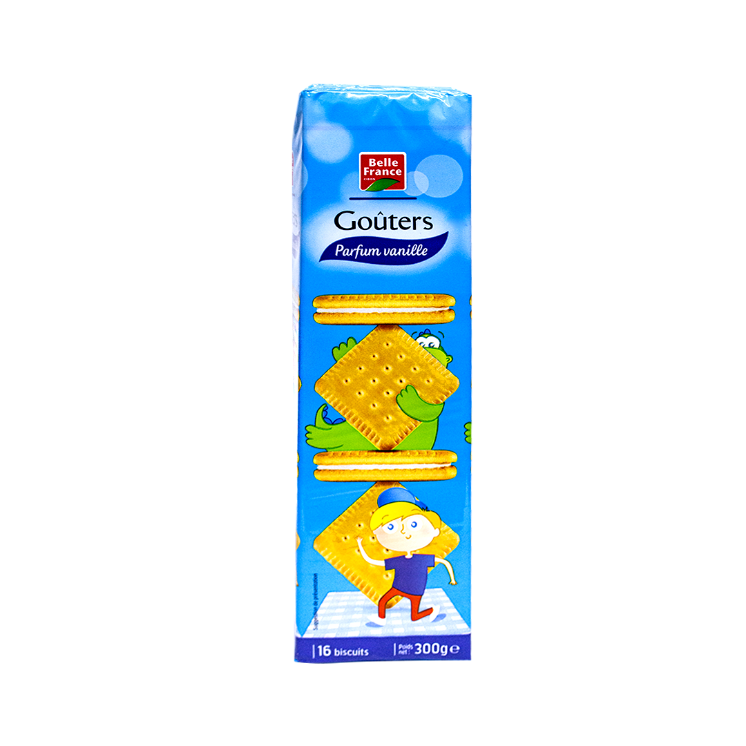 Belle France Biscuit Goûters Vanilla Flavor 300g
