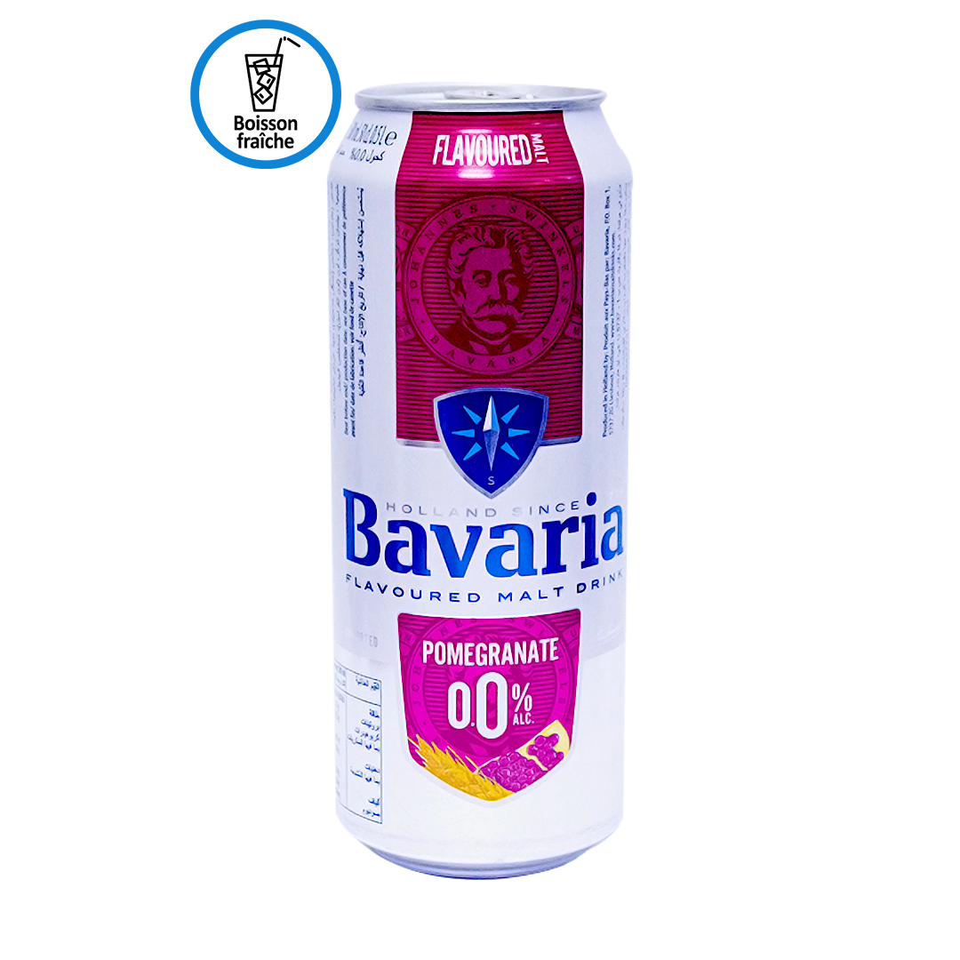 Bavaria Non-Alcoholic Beer Pomegranate Flavor 500ml