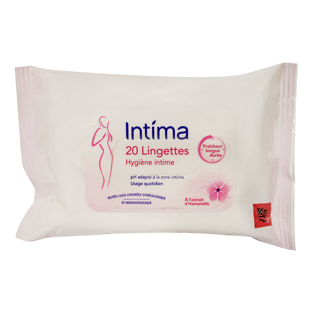 Intima intimate hygiene wipes 20 pieces