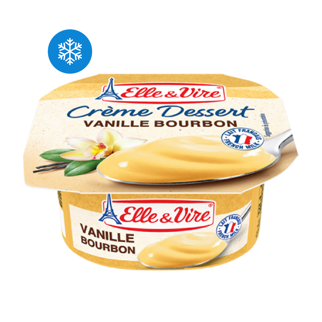 Elle & Vire vanilla bourbon dessert cream 100g