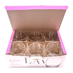 Lav Whisky Glasses 6 Pieces