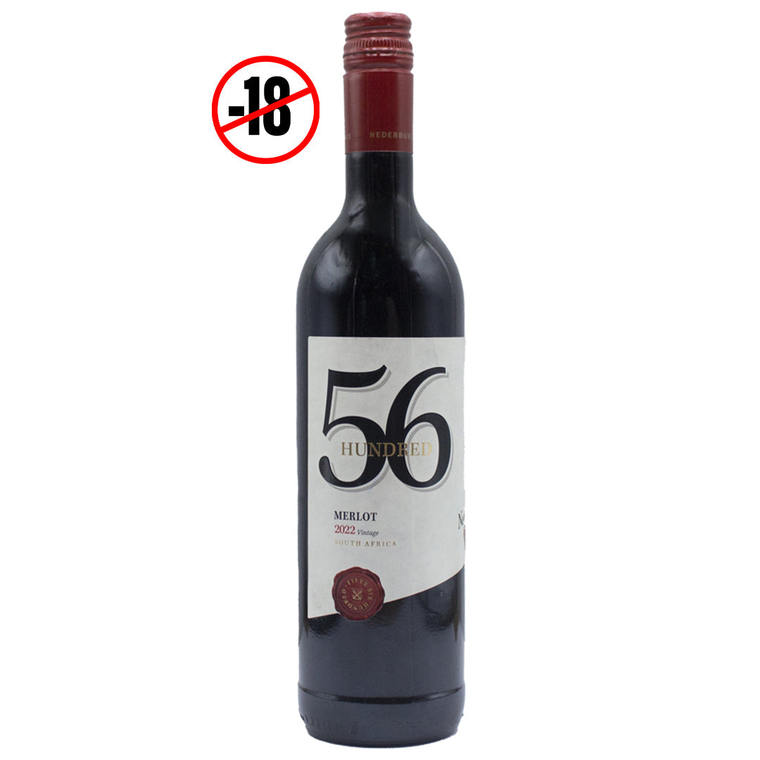 Nederburg red wine 56 hundred merlot 14% 750ml