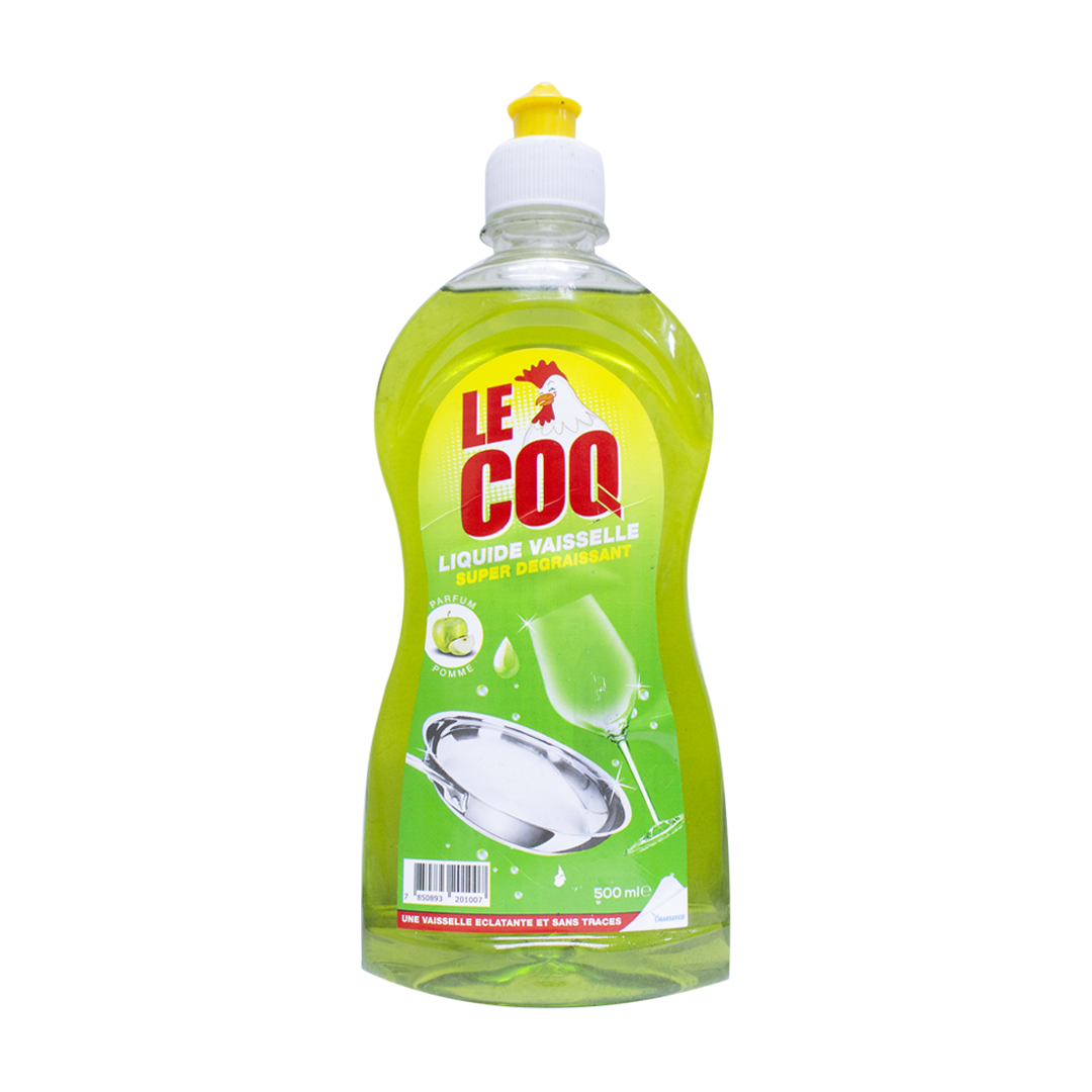 Le Coq dishwashing liquid super degreaser apple scent 500ml