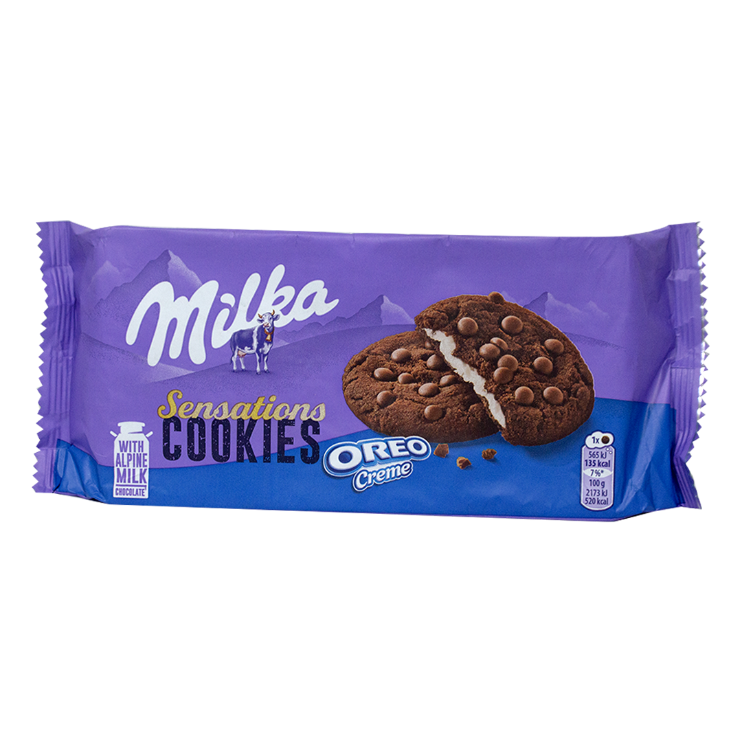 Milka sensations Oreo cream cookies 156g