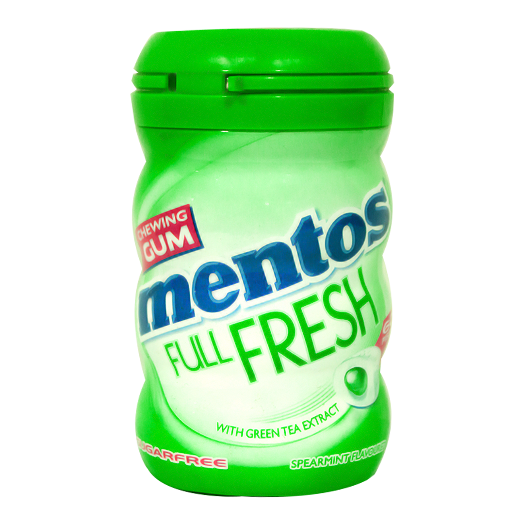 Mentos Pure Fresh green mint chewing gum 105g