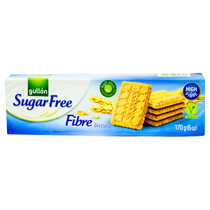 Gullon sugar-free biscuits rich in fibre 170g