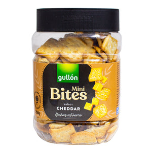 Gullon mini bites cheddar biscuits 250g