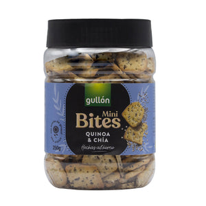 Gullon mini bites quinoa and chia biscuits 250g