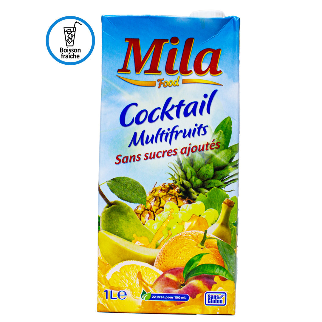 Mila food multi-fruit juice no added sugar 1l