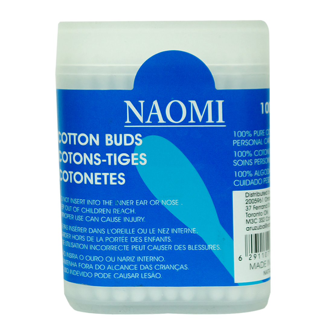 Naomi Cotton Swabs 100 Pieces