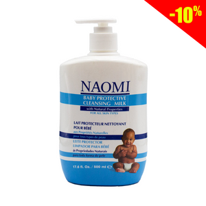 Naomi blue natural cleansing and protective baby lotion 500ml