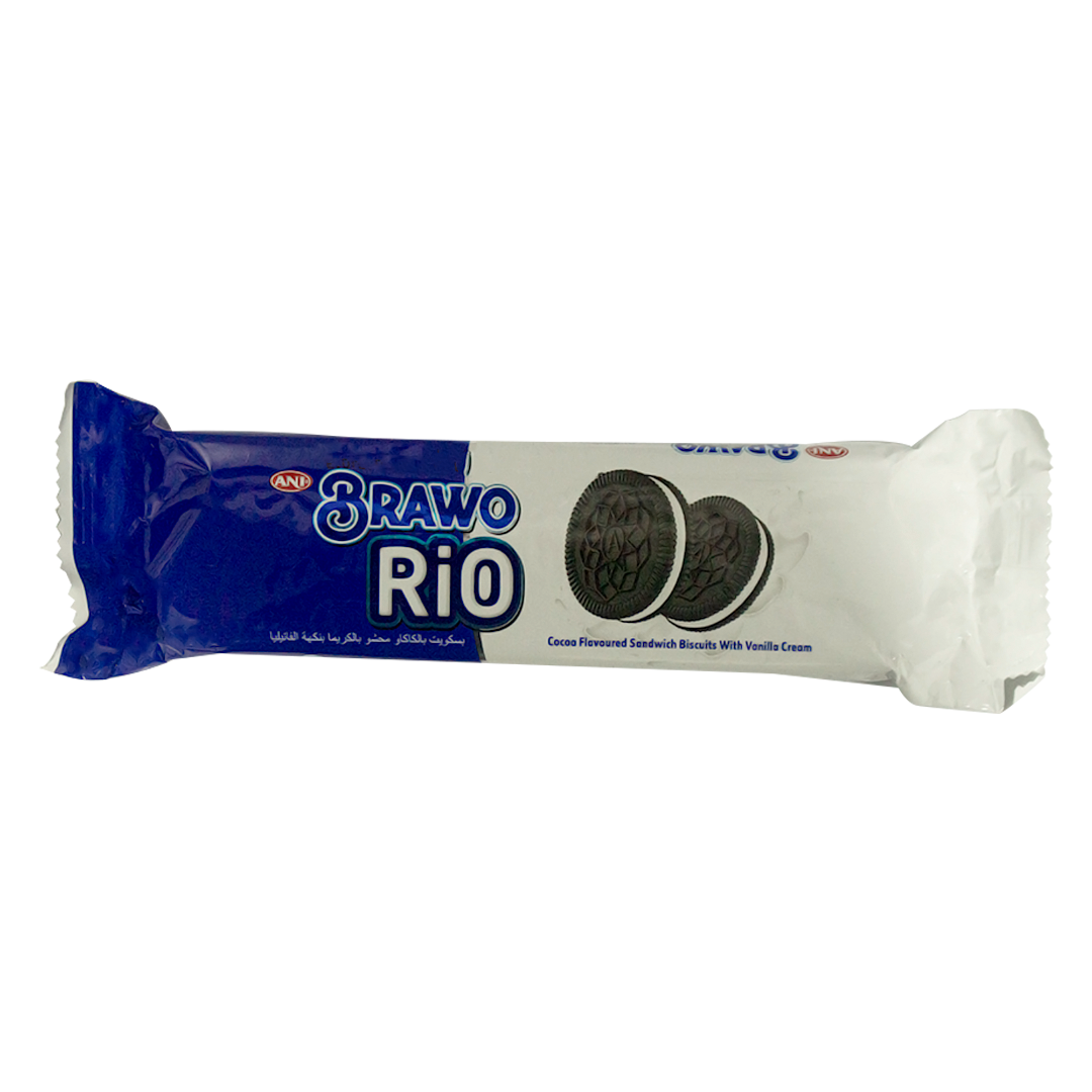 Ani Brawo Rio vanilla cocoa biscuits 72g