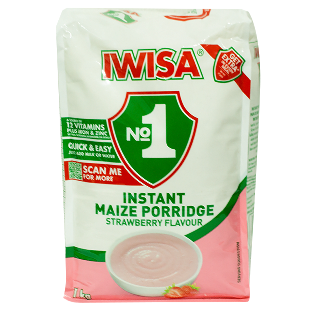 Iwisa Semolina Strawberry Flavor Number 1 1kg