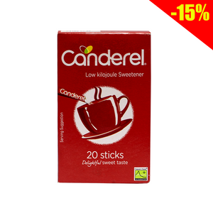 Canderel Sugar 20 Delicious Sticks 20g