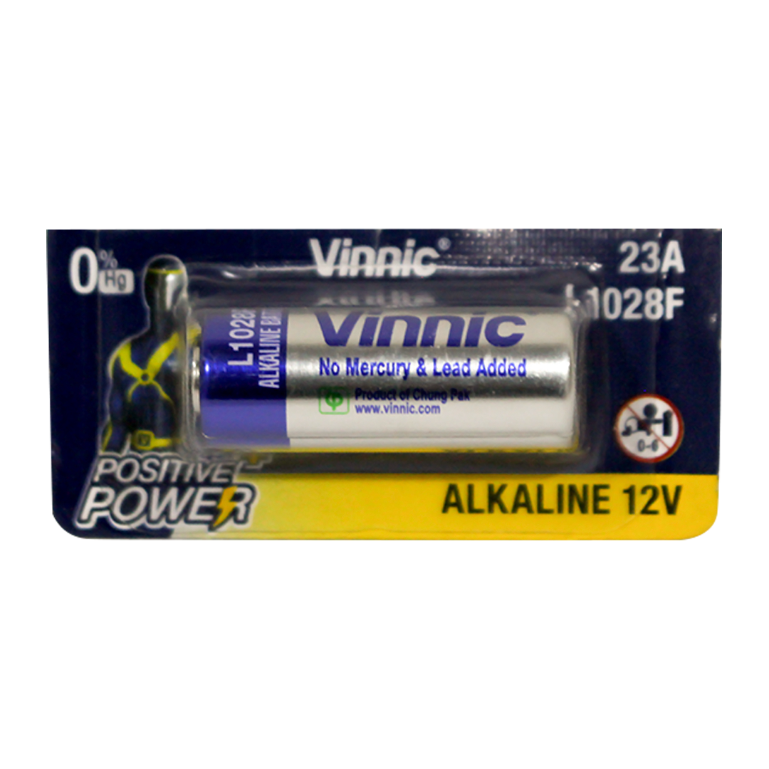 Vinnic Alkaline Battery 12V Model 23A