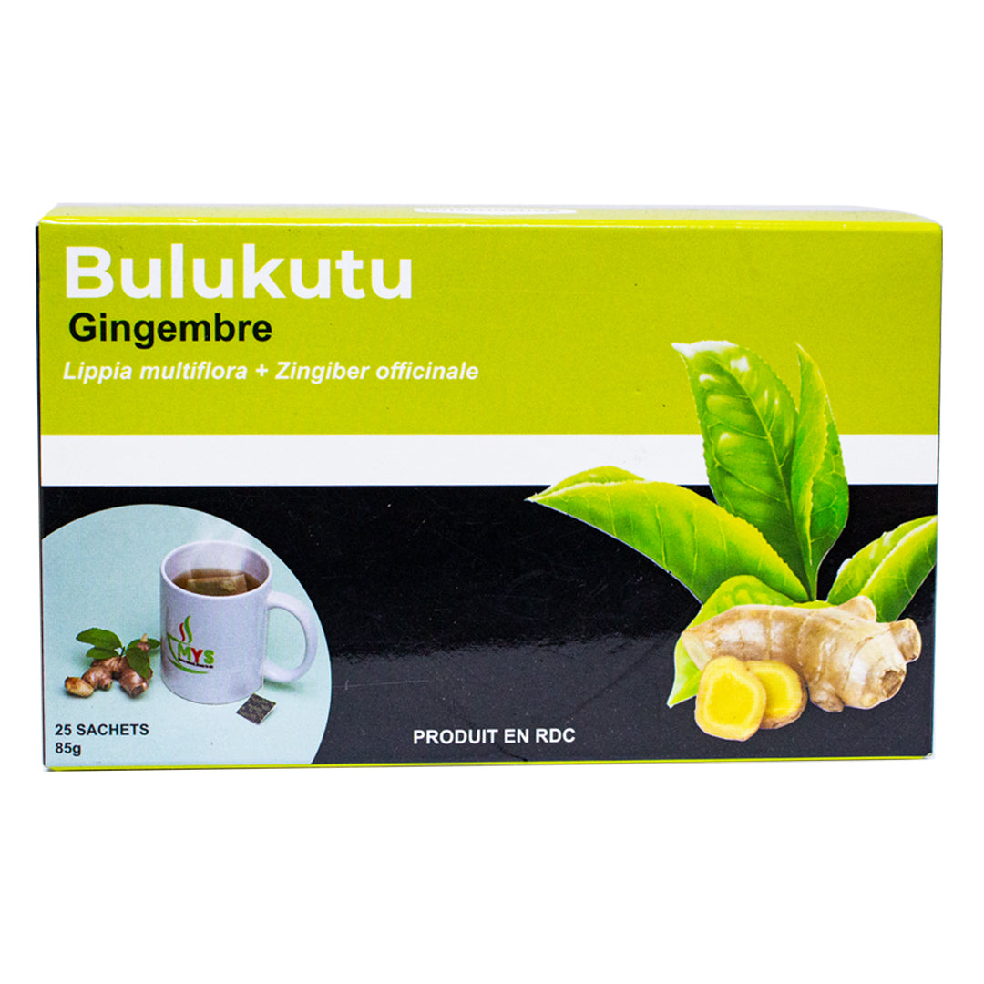 Bulukutu ginger tea 25 pieces 85g