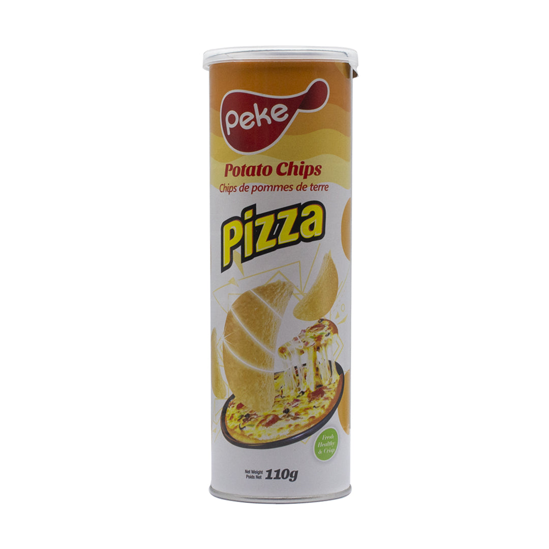 Peke pizza-flavored potato chips 110g