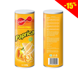 Peke paprika potato chips 110g