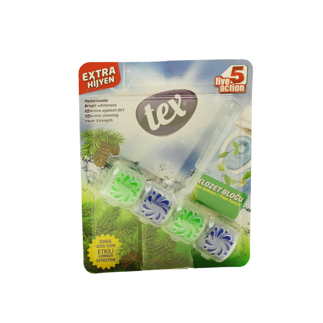 Tex five action toilet block 50g