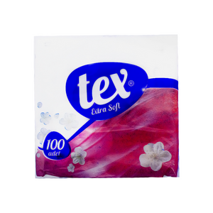 Tex Extra Soft Napkins 30x30 100 Pieces