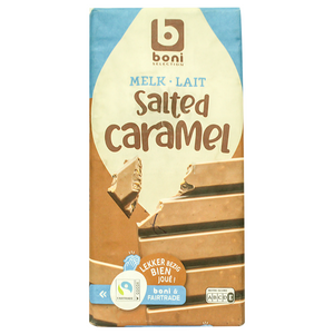 Boni Milk Chocolate Salted Caramel 200g
